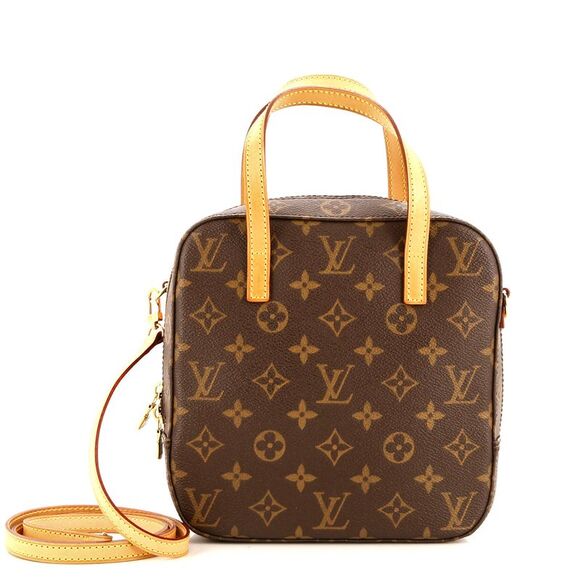Louis Vuitton Handbags - Louis Vuitton Spontini Handbag Monogram Canvas Brown